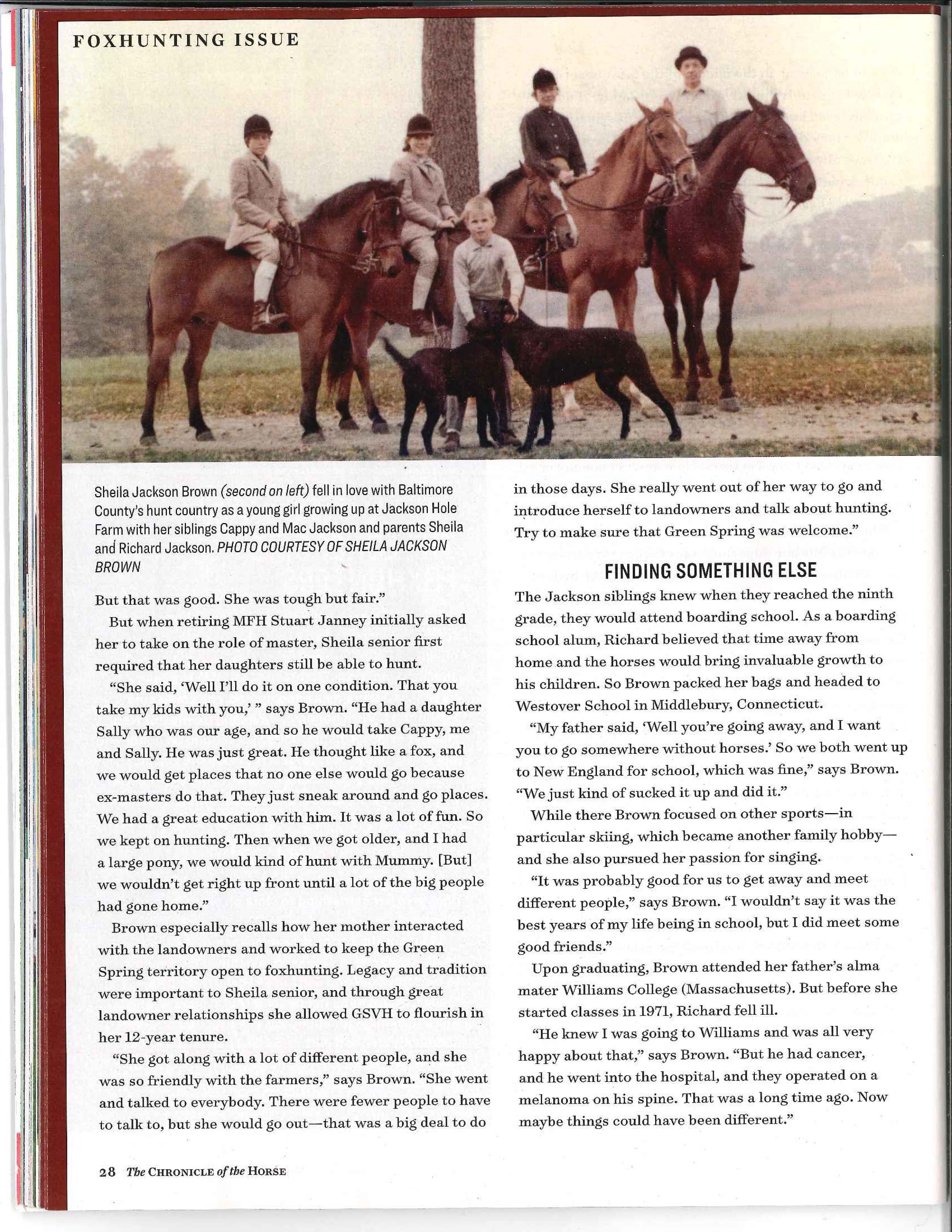 Shaeila Brown Chronicle Article 6