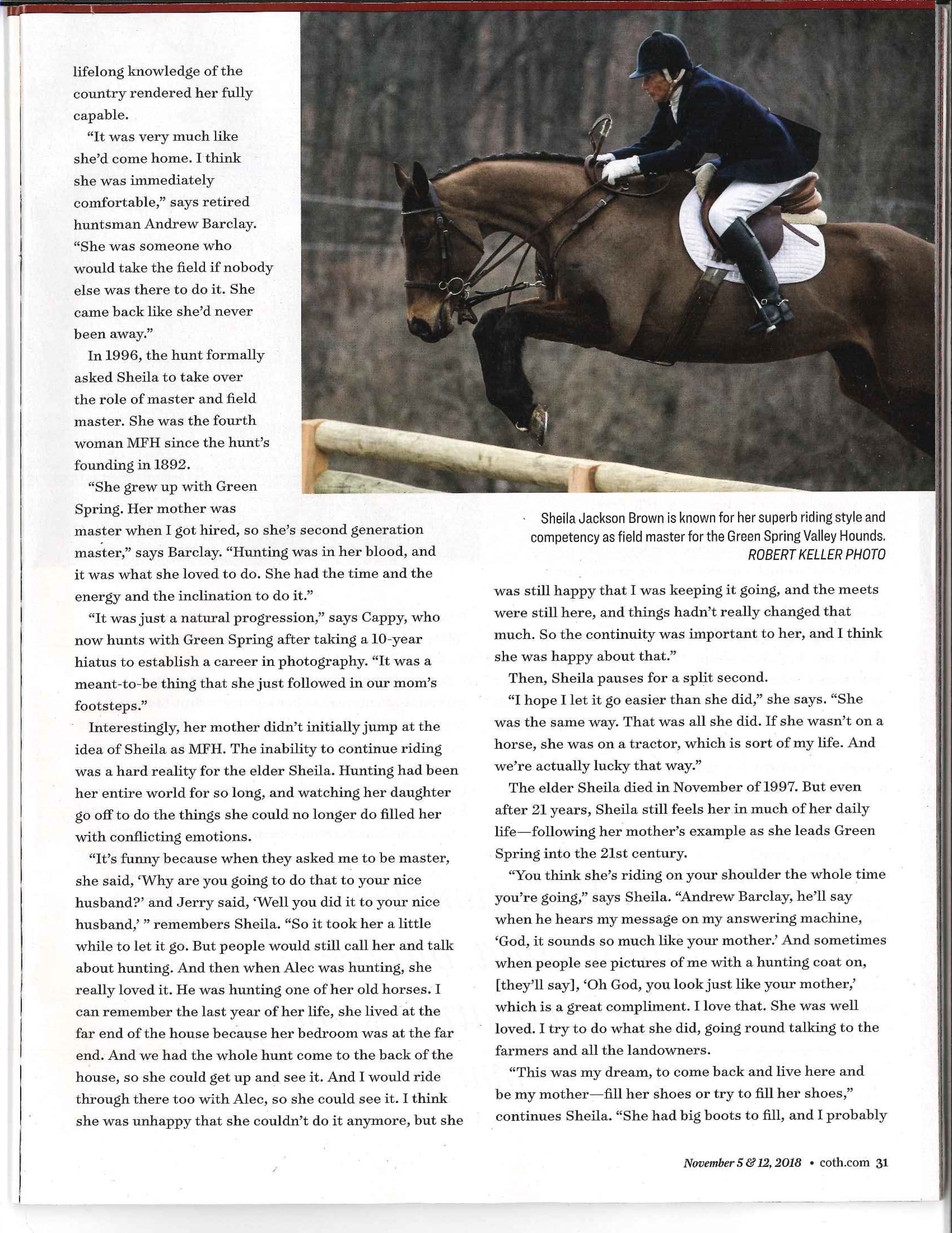 Shaeila Brown Chronicle Article 9